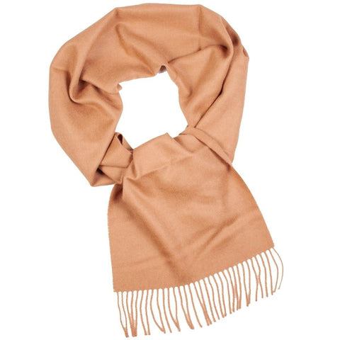Camel alpaca wool scarf - BestSockDrawer