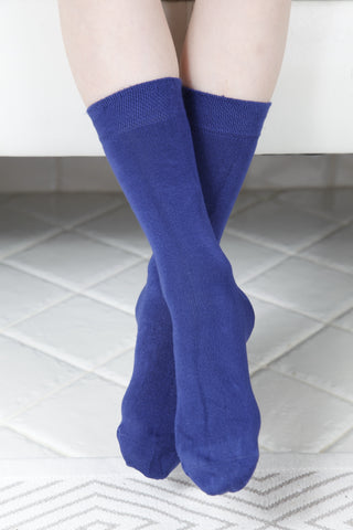 JANNE children's dark blue socks
