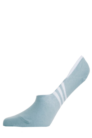 ROME light blue invisible socks for women