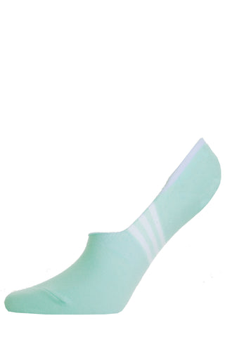 ROME mint green invisible socks for women
