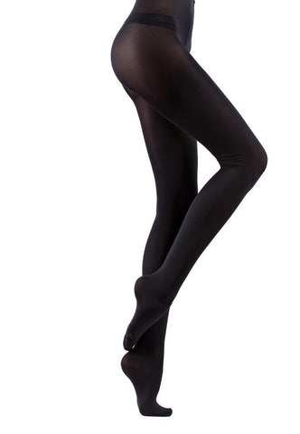 ECOCARE black 3D 70DEN recycled women's tights - BestSockDrawer