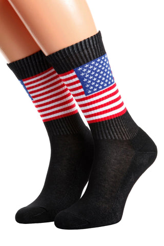 AMERICA flag socks for men and women - BestSockDrawer